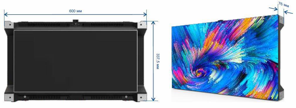 Светодиодный экран с шагом 0.93 для помещения - фото 2