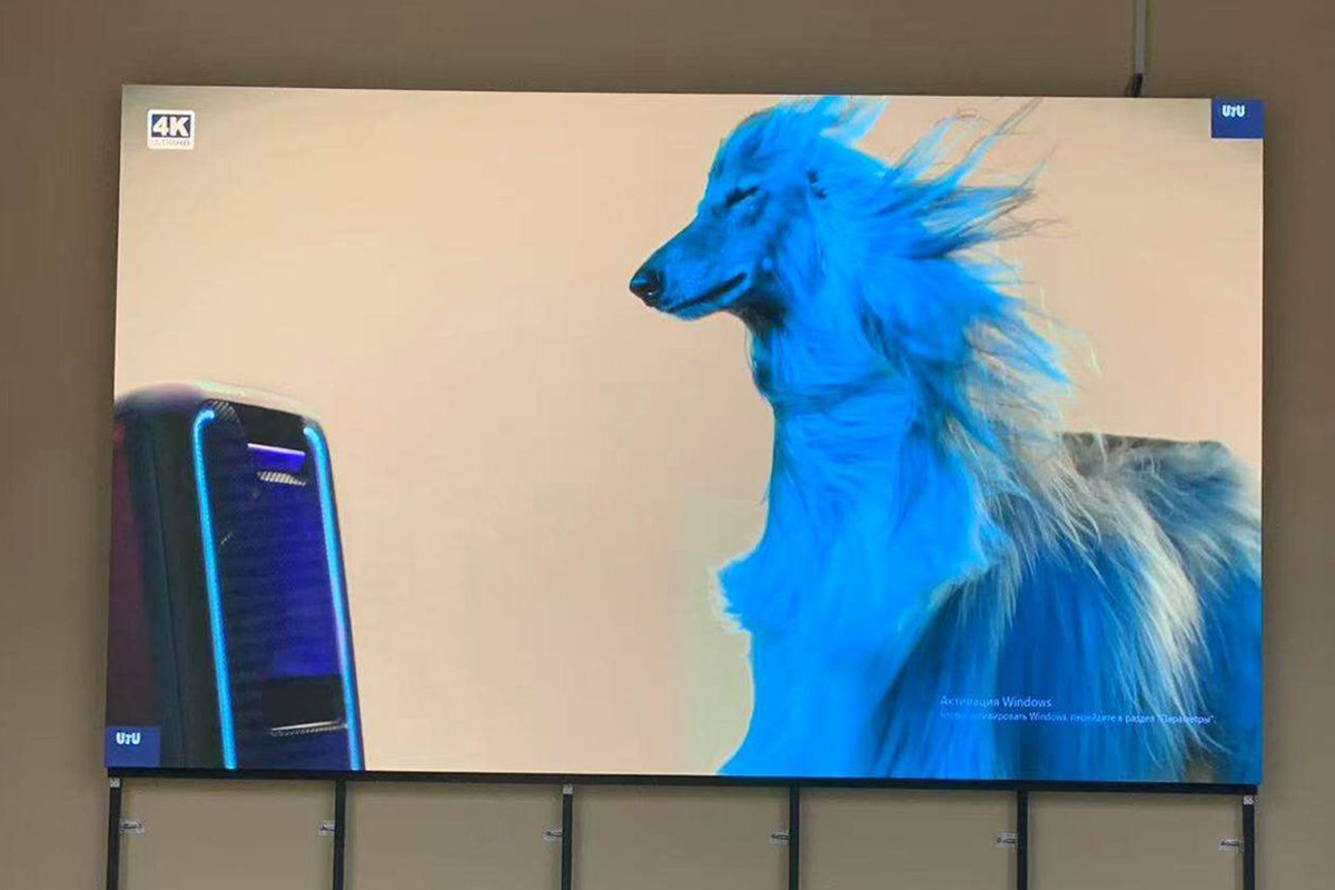 Интерьерный экран  Р3,076,для РЖОМ ЦКиТ АО Рязанской области - фото 1