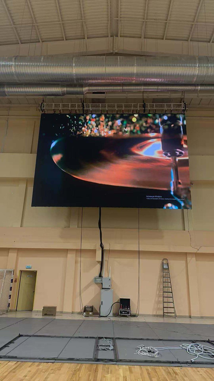 Интерьерный экран  Р4, для "Дворца Спорта "Юбилейный" г. Смоленск - фото 1