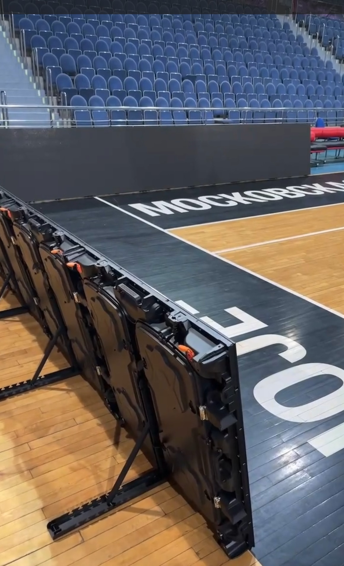 Интерьерный LED-борт с шагом Р5 для спортивного центра г. Видное