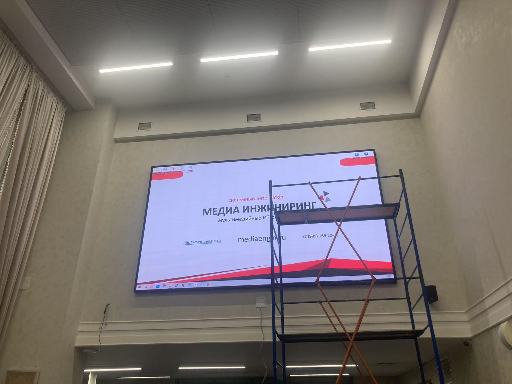 LED-экран  с шагом Р3,91